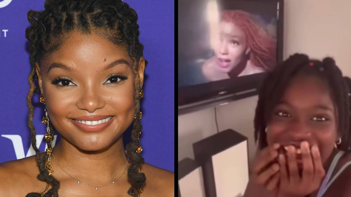 Halle Bailey de la Petite Sirène partage sa réaction émotionnelle envers les jeunes filles noires... 2 Halle Bailey de la Petite Sirène partage sa réaction émotionnelle envers les jeunes filles noires... - 1