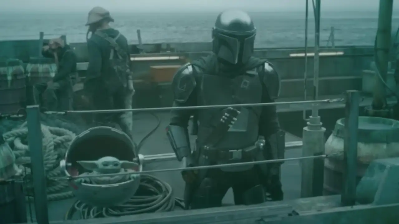 Bande-annonce de la saison 3 de Mandalorian : Din Djarin et Grogu de Pedro Pascal se réunissent en un « clan de deux » 2 Bande-annonce de la saison 3 de Mandalorian : Din Djarin et Grogu de Pedro Pascal se réunissent en un « clan de deux » - 1