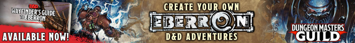 Créez vos propres aventures Eberron D&D @ Dungeon Masters Guild