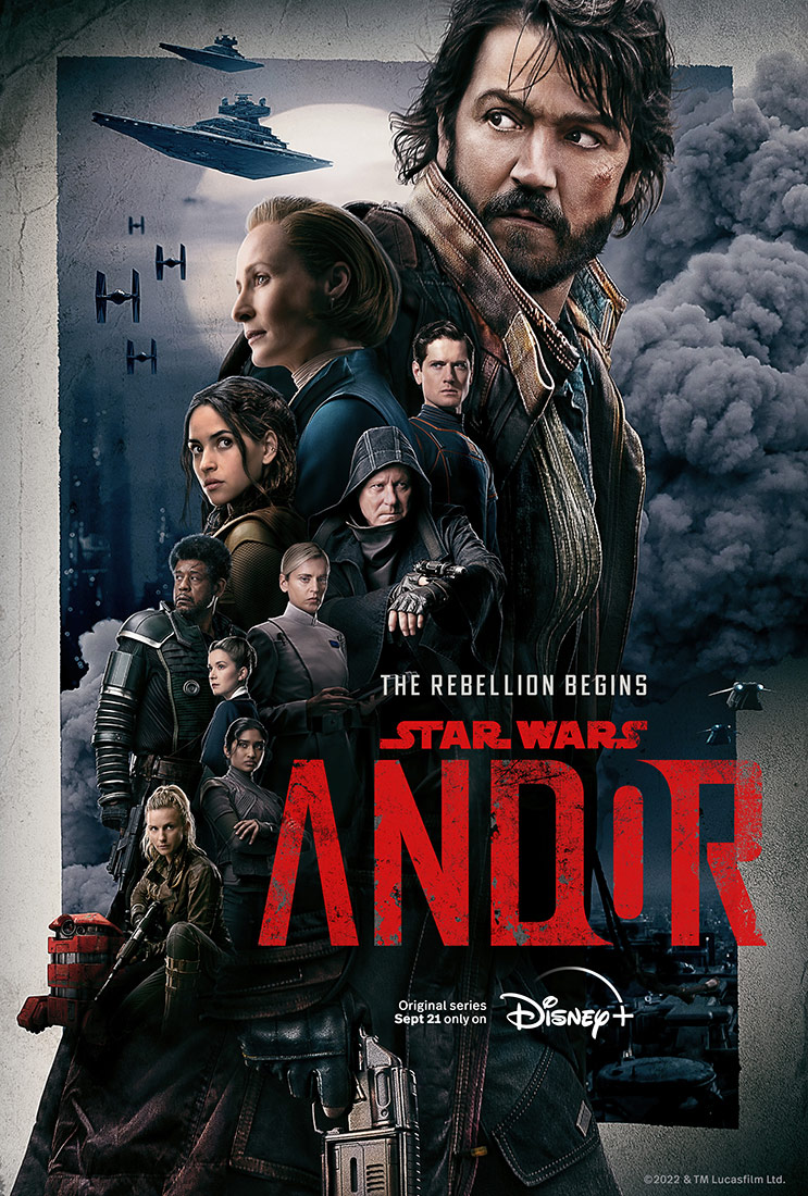 Disney+ Day : nouveau look spécial Andor dévoilé et plus encore ! 4 Andor Int. affiche de remboursement