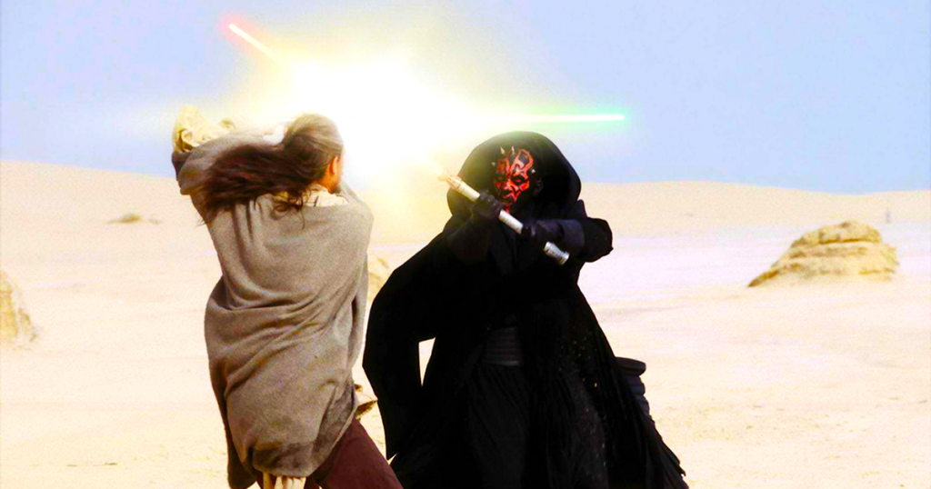 Duels au sabre laser dans 'Star Wars' classés, pour la science 6 duels-au-sabre-laser-8