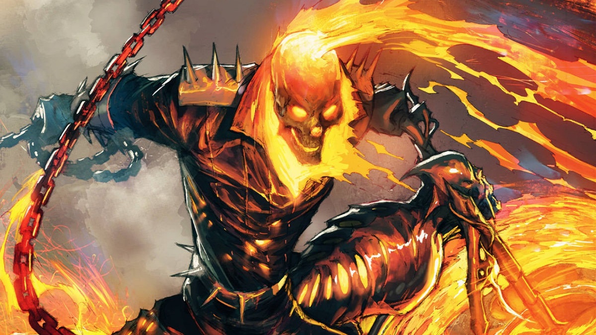 La version des années 1990 de Ghost Rider, Danny Ketch.
