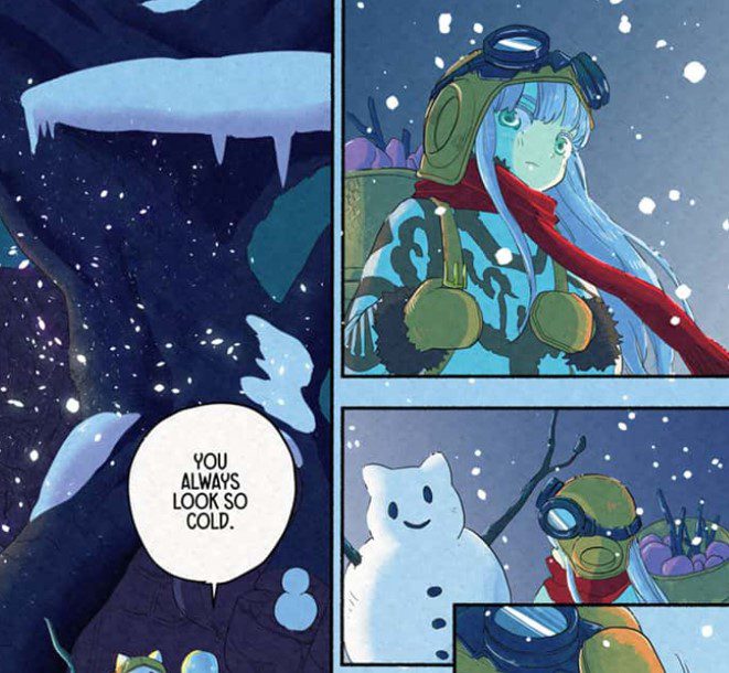 Ginka & Gluna Chapitre 3 : Le bonhomme de neige affronte le dragon fleur