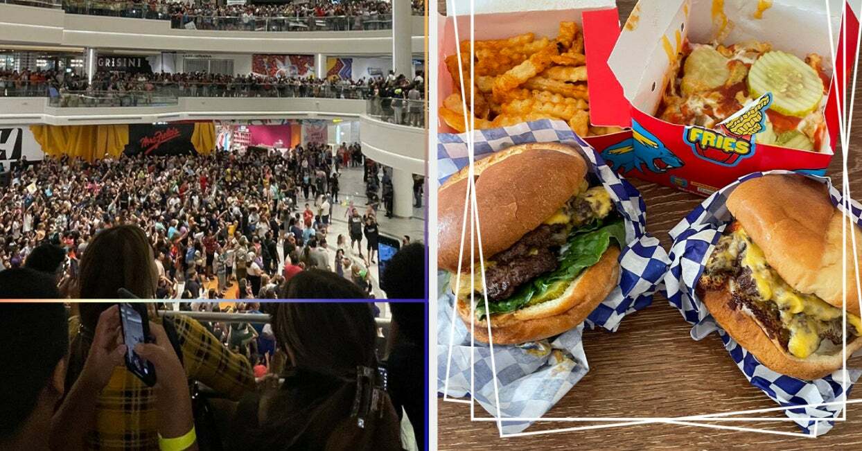 Je suis allé à l'emplacement MrBeast Burger au centre commercial American Dream 2 Je suis allé à l'emplacement MrBeast Burger au centre commercial American Dream - 1