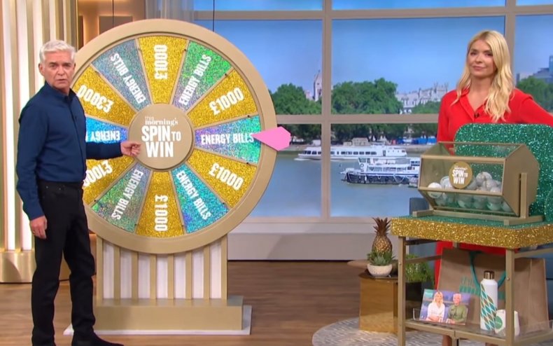 Jeu télévisé Spin-to-Win avec des prix payant des factures d'énergie de marque « dystopique » 3 TVI