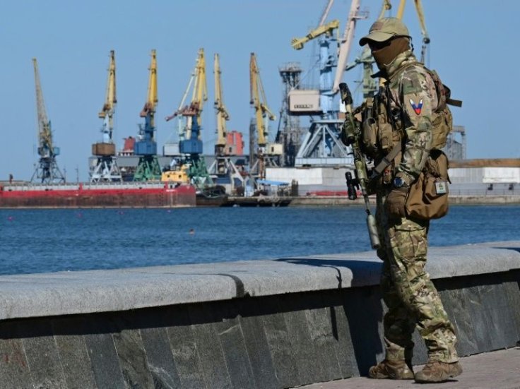 Le port de Berdiansk, dans le sud-est de l'Ukraine, est sous contrôle russe depuis les premières semaines de la guerre