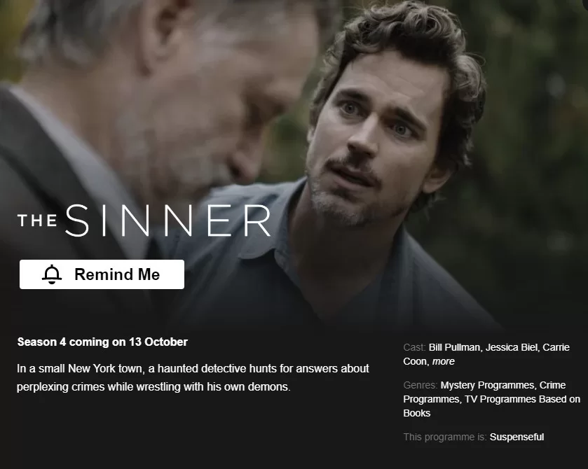 le pécheur netflix saison 4 date de sortie