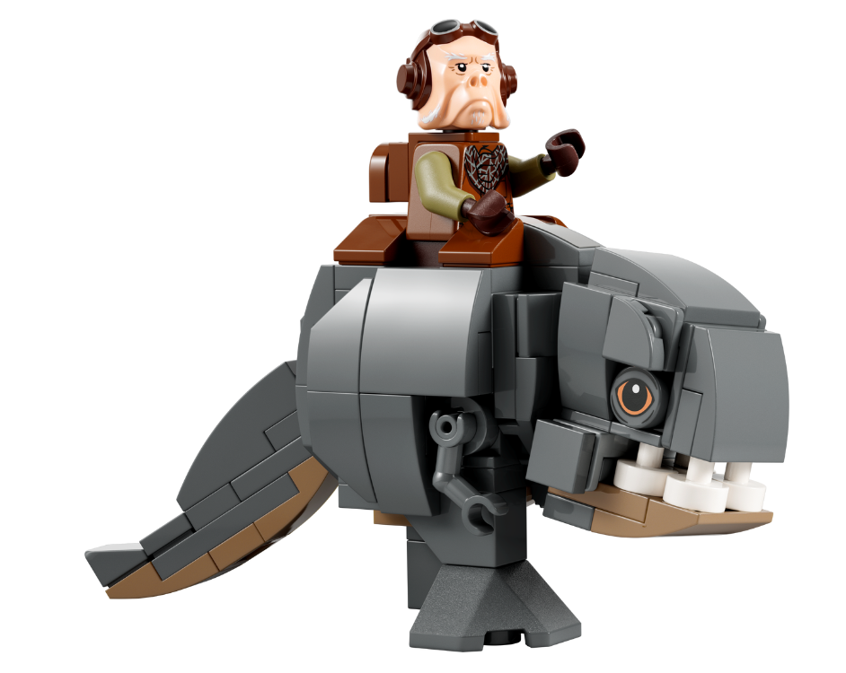 LEGO Kuiil et blurrg de The Mandalorian