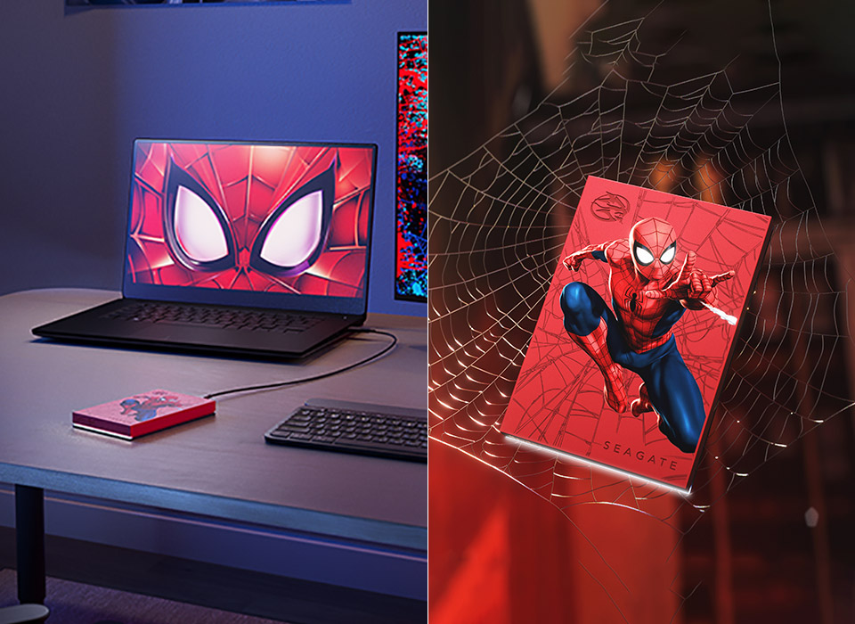 Les disques durs Seagate Spider-Man FireCuda sont disponibles en trois modèles, ne donneront pas de super pouvoirs à votre ordinateur 2 Les disques durs Seagate Spider-Man FireCuda sont disponibles en trois modèles, ne donneront pas de super pouvoirs à votre ordinateur - 1
