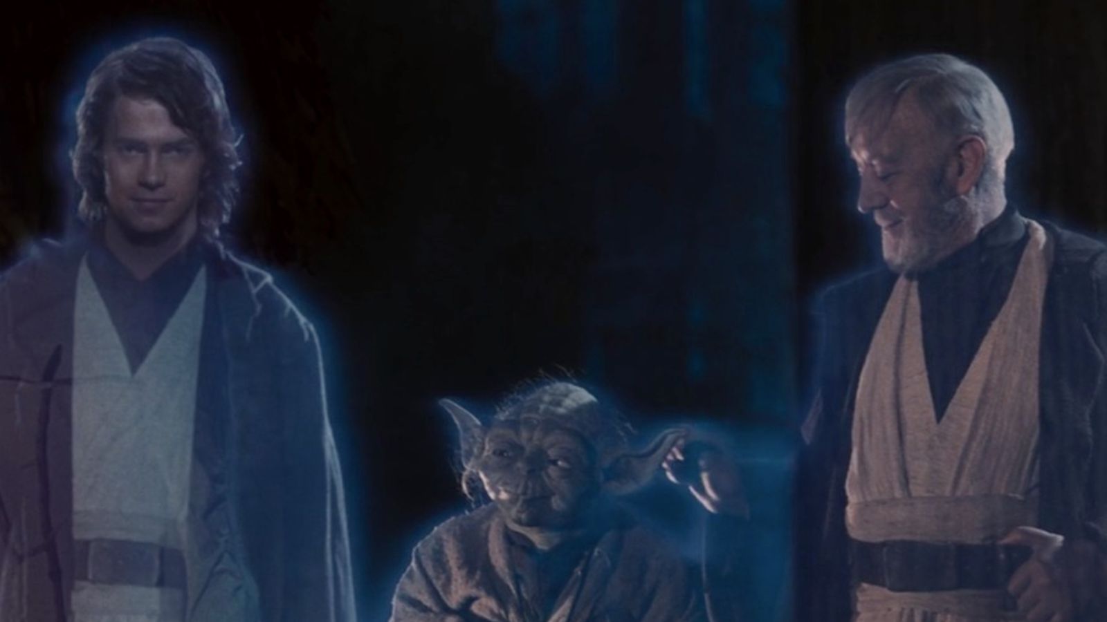 Les fans de "Star Wars" se demandent si nous aurons plus d'action Anakin Force-Ghost - 1