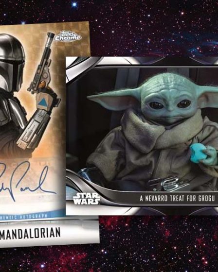 Liste de contrôle Mandalorian Topps Chrome Star Wars 2022, informations sur la boîte de passe-temps 101 Liste de contrôle Mandalorian Topps Chrome Star Wars 2022, informations sur la boîte de passe-temps - 100
