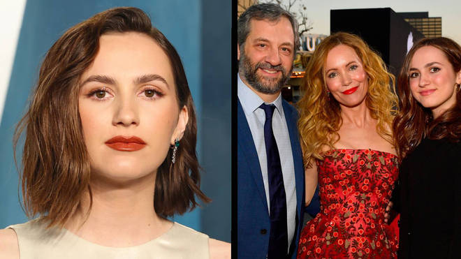 Maude Apatow dit qu'elle était "contrariée" que les gens l'aient traitée de bébé de népotisme 3 Maude Apatow et ses parents Judd Apatow et Leslie Mann