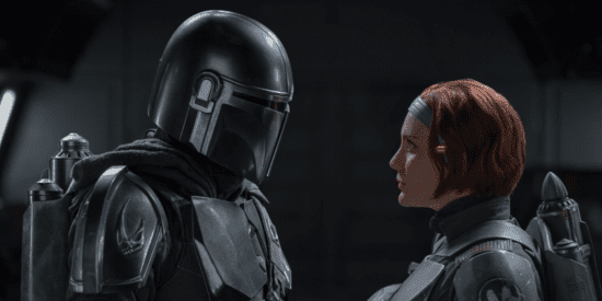 Nicolas Cage pourrait apparaître dans "The Mandalorian" 9 Pedro Pascal comme Din Djarin (à gauche) et Katee Sackhoff comme Bo-Katan (à droite)