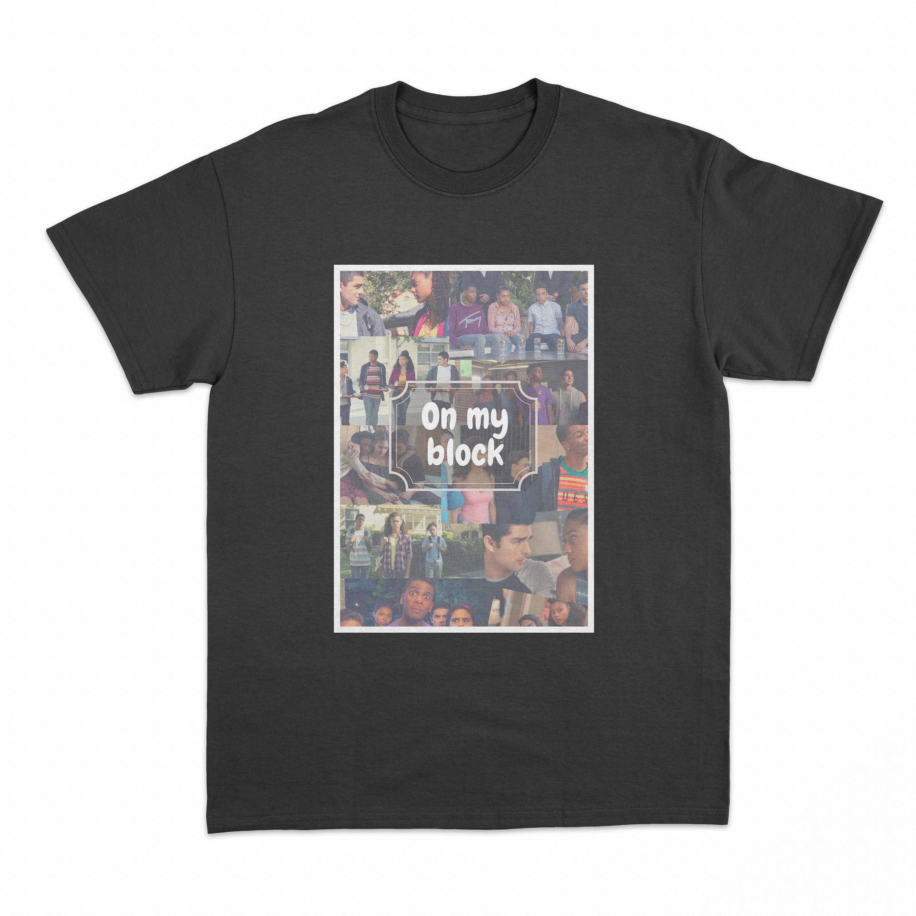 Sur mon bloc Collage Retro Illustration T-shirt unisexe - Picsplazashop 7 Sur mon bloc Collage Illustration rétro T-shirt unisexe