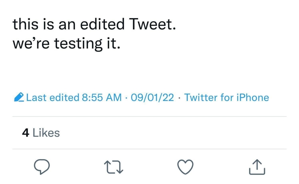 Twitter travaille enfin sur un bouton d'édition pour se débarrasser des fautes de frappe sur Twitter. – Patrouille des médias › Geek News 2 Twitter travaille enfin sur un bouton d'édition pour se débarrasser des fautes de frappe sur Twitter. – Patrouille des médias › Geek News - 1