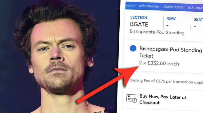 Un fan de Harry Styles furieux après avoir payé 700 £ sur deux billets en raison du refus de Ticketmaster... 3 Les fans de Harry Styles frappés par une énorme flambée des prix des billets Love on Tour