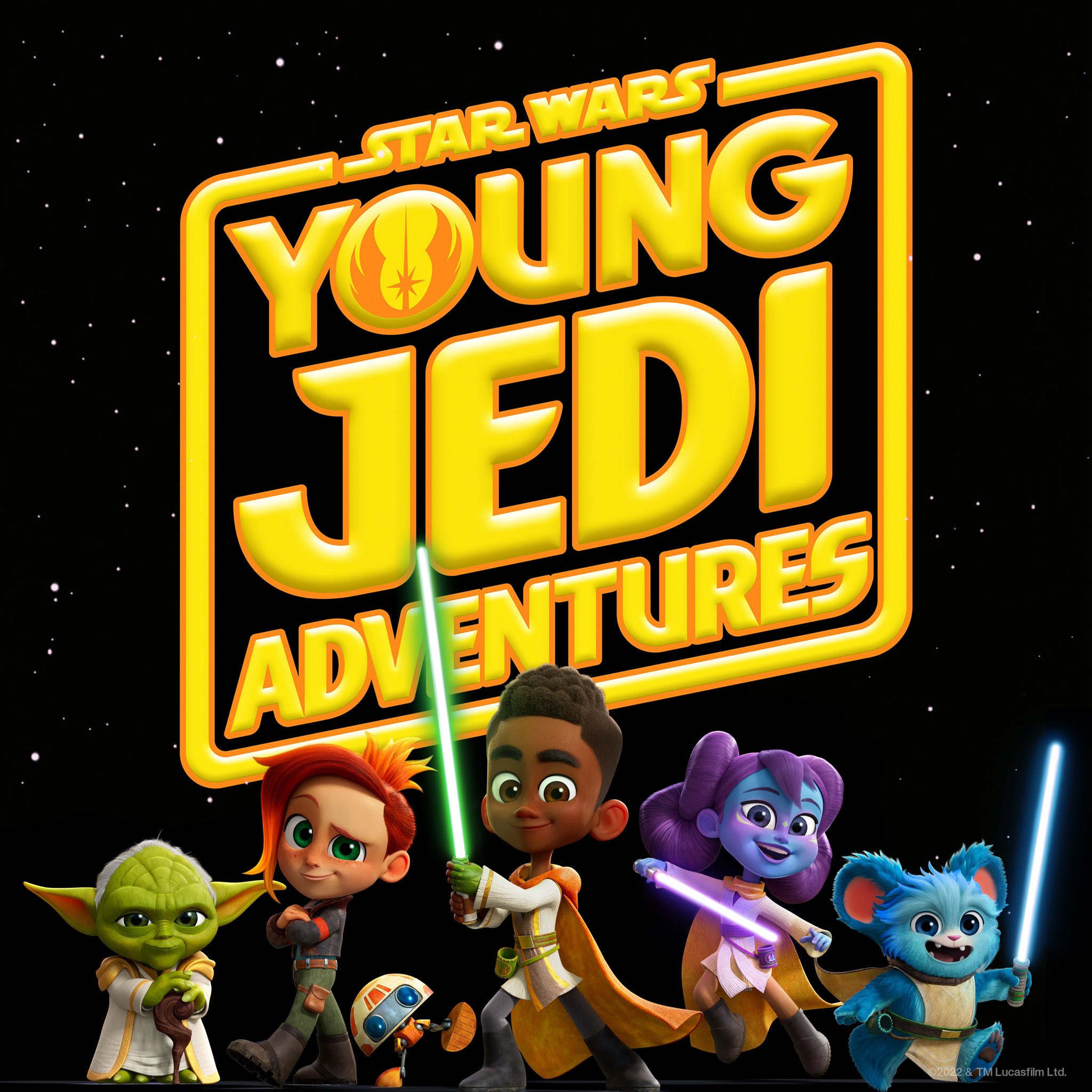 "Young Jedi Adventures" a deux rôles principaux 3 Aventures de jeunes Jedi