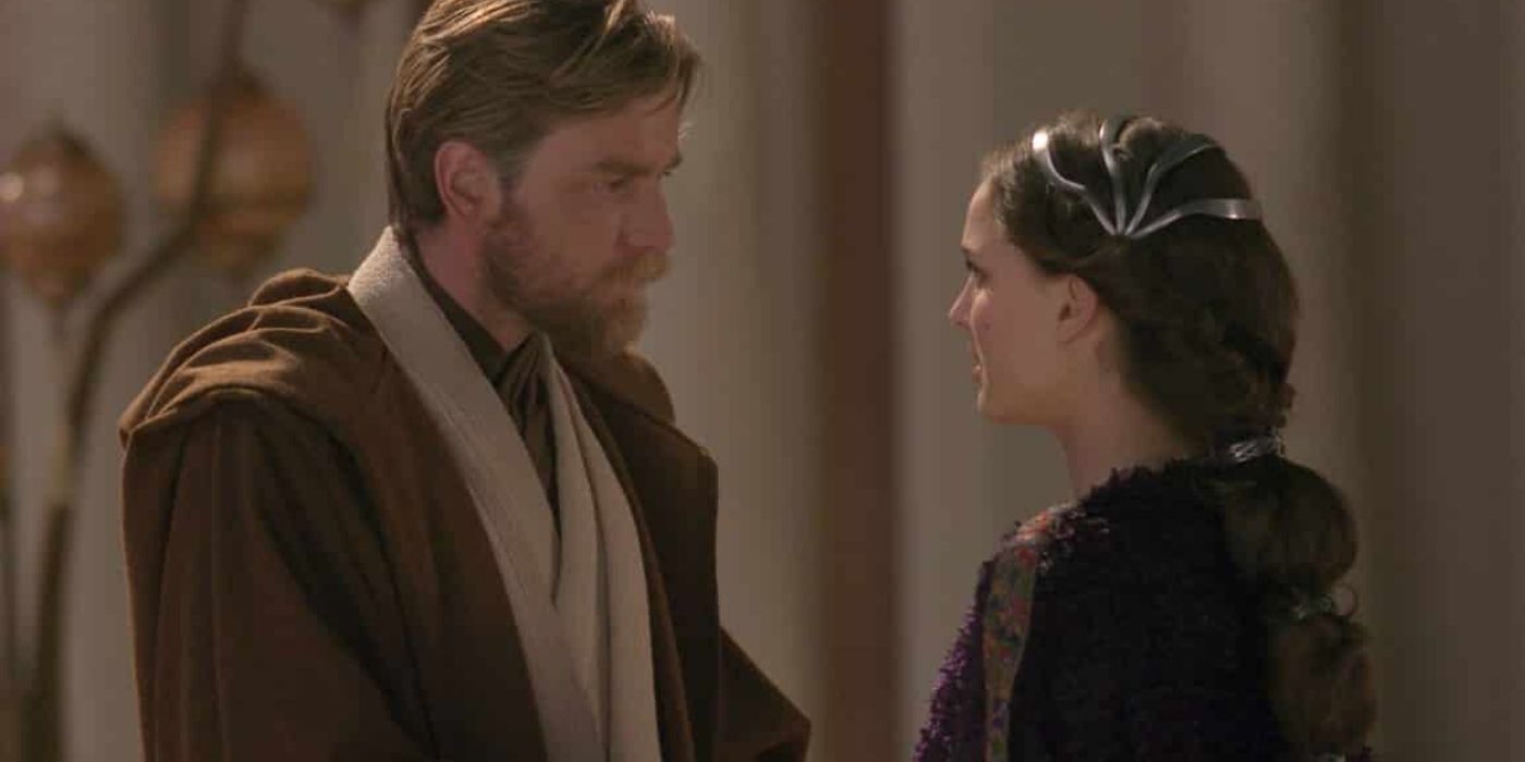 10 choses de The Sith Revenge que les Redditors dérangent toujours 7 Obi-Wan Kenobi parle à Padme dans Revenge of the Sith.