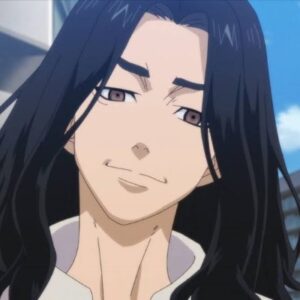 Top 15 des mecs animés aux longs cheveux noirs (2022) 14 Baji Keisuke (Tokyo Revengers)