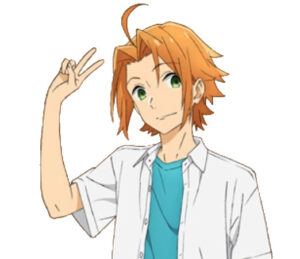 15 mecs anime les plus populaires avec des cheveux orange 12 Kouichi Shindo
