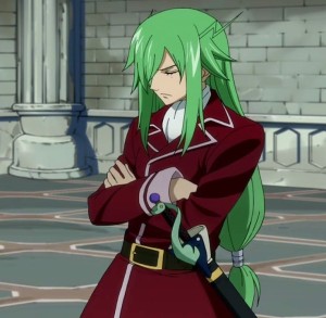 15 mecs animés les plus chauds aux cheveux verts (liste) 9 Libéré Justine
