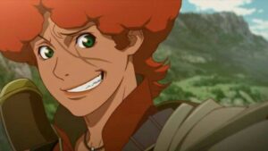 15 mecs d'anime les plus cool avec des cheveux bouclés (liste) 7 Favaro Leone (Rage de Bahamut)