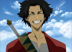 15 mecs d'anime les plus cool avec des cheveux bouclés (liste) 8 Mugen (Samouraï Champloo)