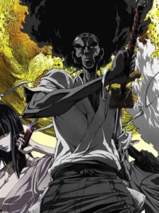 15 mecs d'anime les plus cool avec des cheveux bouclés (liste) 15 Afro (Afro Samouraï)
