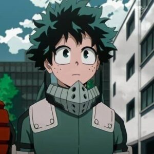 15 mecs d'anime les plus cool avec des cheveux bouclés (liste) 16 Izuku Midoriya (My Hero Academia)
