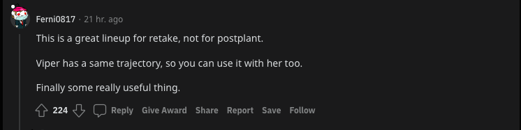 Redditor trouve une incroyable "gamme de Brimstone surpuissante" qui pourrait faire grimper son VALORANT taux de lecture 6 Redditor trouve une incroyable "gamme de Brimstone surpuissante" qui pourrait faire grimper son VALORANT taux de lecture - 5