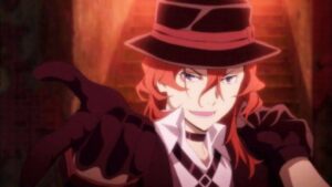 Top 15 des personnages d'anime les plus chauds avec collier 10 Chuya Nakahara (Chiens errants au crâne)