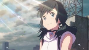 Top 15 des personnages d'anime les plus chauds avec collier 14 Amano Hina (Météoriser avec vous)