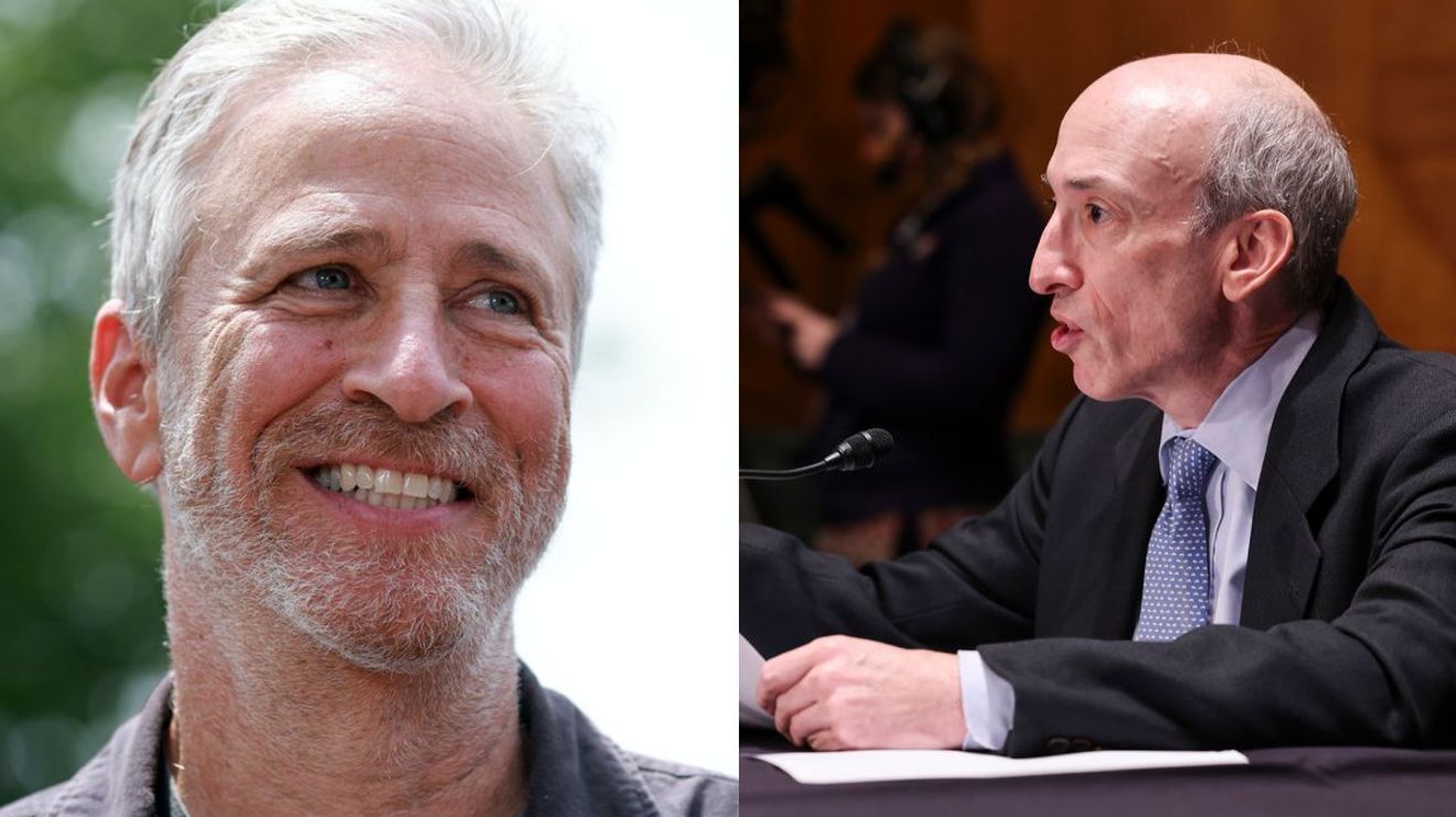 Jon Stewart et Gary Gensler se disputent la surveillance de la SEC: "Ce ne sont pas des règles du jeu équitables" 2 Jon Stewart et Gary Gensler se disputent la surveillance de la SEC: "Ce ne sont pas des règles du jeu équitables" - 1