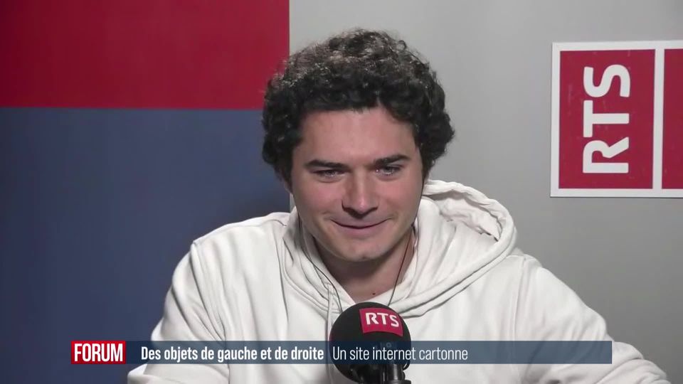 Les visites de sites Web avec l'IA déterminent l'orientation politique des objets : entretien avec Théo Delémazure [RTS]