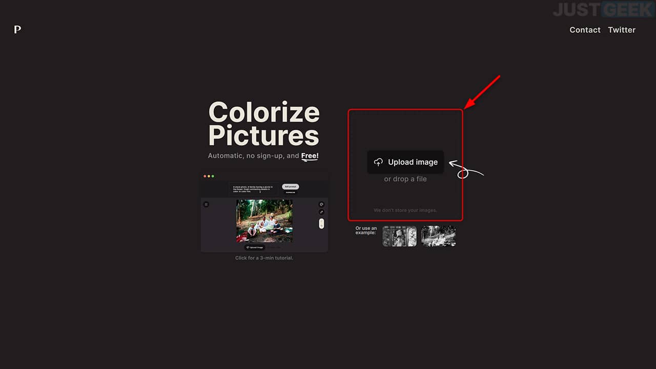 coloriser une photo en noir et blanc avec l'aide de l'IA › 3 Coloriser une photo en noir et blanc avec Palette