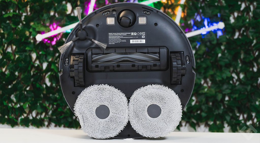Avis complet et détaillé – Aspirateur robot › 14 Mode serpillière du Dreamebot L10s Pro