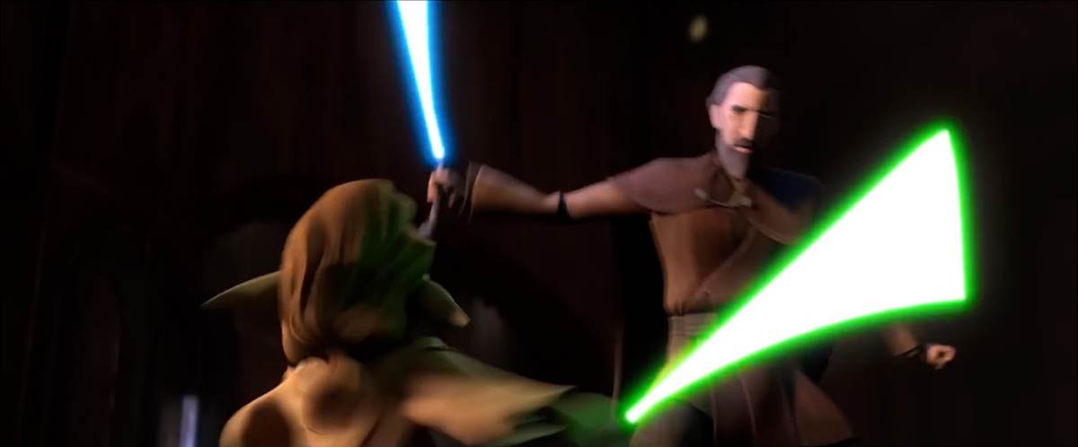 Yaddle devient la vedette dans "Star Wars: Tales of the Jedi" Episode 4 8 Yaddle devient la vedette dans "Star Wars: Tales of the Jedi" Episode 4 - 7
