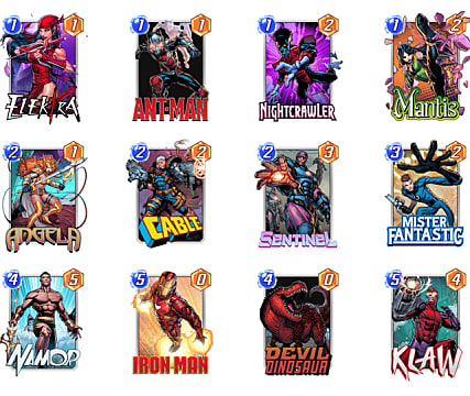 Marvel Snap : meilleurs decks de démarrage 8 Marvel Snap : meilleurs decks de démarrage - 7