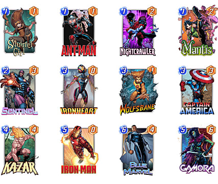 Marvel Snap : meilleurs decks de démarrage 14 Marvel Snap : meilleurs decks de démarrage - 13