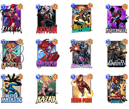 Marvel Snap : meilleurs decks de démarrage 10 Marvel Snap : meilleurs decks de démarrage - 9