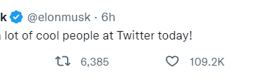 Dogecoin explose alors qu'Elon Musk prend d'assaut le siège social de Twitter › - 15