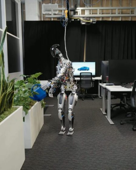 Elon Musk a enfin montré un vrai robot, pas un comédien déguisé en cyborg › 17 Elon Musk a enfin montré un vrai robot, pas un comédien déguisé en cyborg › - 16
