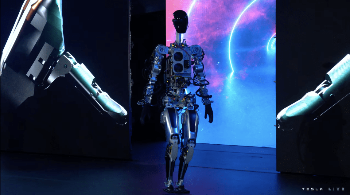 Elon Musk a présenté son robot humanoïde Optimus › 2 Elon Musk a présenté son robot humanoïde Optimus › - 1