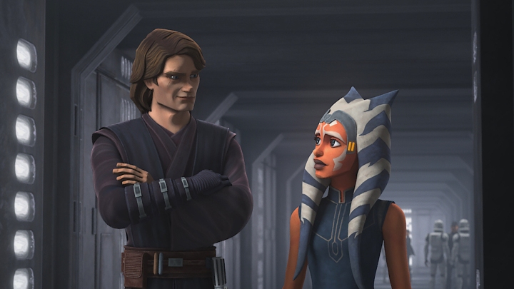 Revue Star Wars Tales of the Jedi : un conte trop familier 4 Anakin et Ahsoka dans The Clone Wars.