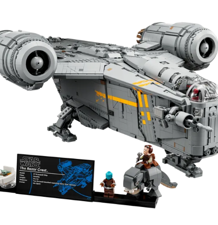 'Star Wars: The Mandalorian' Ensemble Razer Crest USC LEGO à lancer: 6 187 pièces à 599,99 $ 232 'Star Wars: The Mandalorian' Ensemble Razer Crest USC LEGO à lancer: 6 187 pièces à 599,99 $ - 231