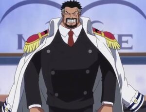 15 mecs anime les plus chauds avec barbe (liste) 10 Monkey D. Garp (One Piece)