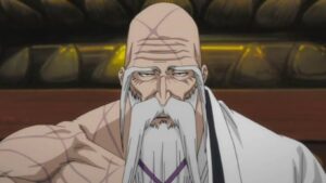 15 mecs anime les plus chauds avec barbe (liste) 12 Genryuusai Shigekuni Yamamoto (eau de Javel)