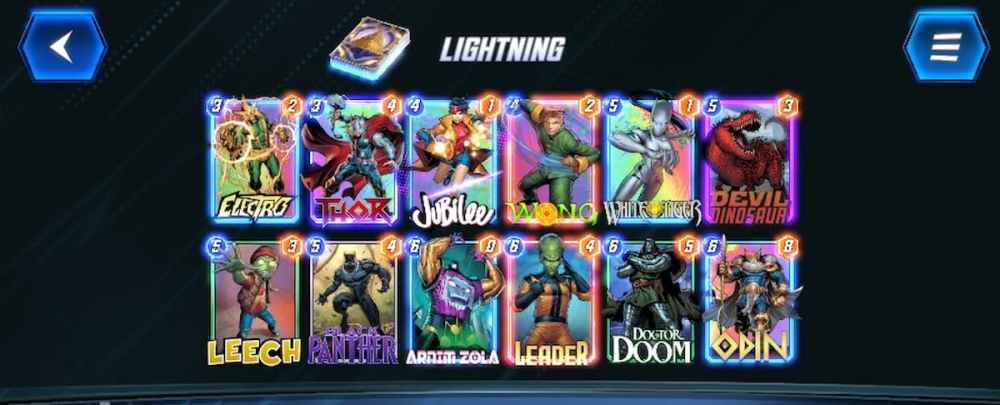 Meilleurs decks Black Panther dans Marvel Snap 4 electro wong panthère noire dans marvel snap