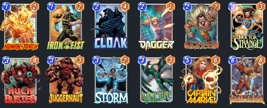 Guide de déplacement du deck Marvel Snap | Meilleurs decks de mouvements dans Marvel Snap 8 Guide de déplacement du deck Marvel Snap | Meilleurs decks de mouvements dans Marvel Snap - 7
