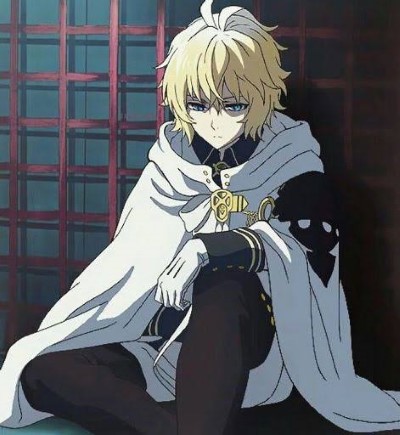 Liste des 15 personnages d'anime japonais avec des sweats à capuche 6 Mikaela Hyakuya (Séraphin de la Fin)